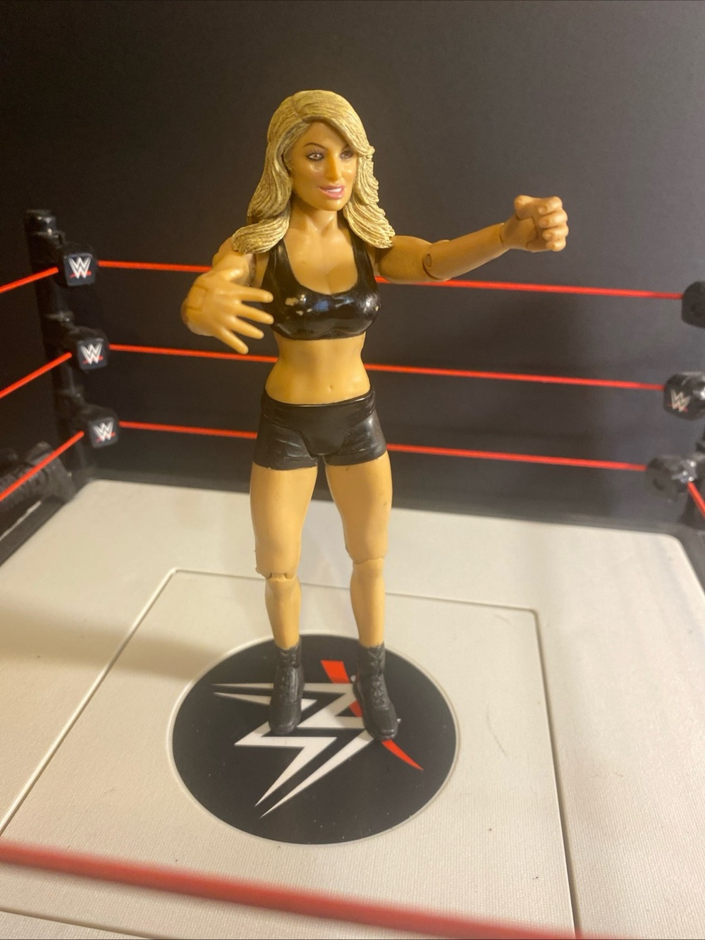 Trish Stratus WWE 2004 Jakks Pacific Ruthless Aggression Wrestling Action Figure